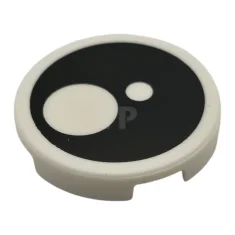 LEGO Tile 2 x 2 Round with Bottom O and Eye…