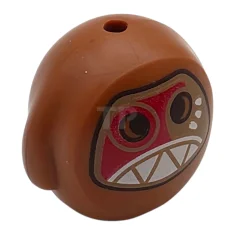 LEGO Minifigure, Utensil Pillow Plush Toy with Kakamora with Dark Brown…