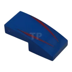 LEGO Pendenza, curvo 2 x 1 x 2/3 con 2 strisce…