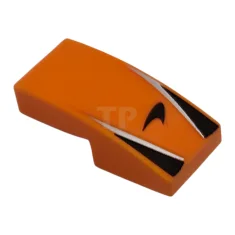 LEGO Pendenza, curvo 2 x 1 x 2/3 con logo McLaren,…