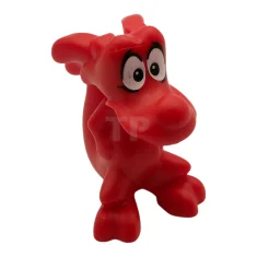 LEGO Drache, chinesisch, sitzend mit schwarzen und weißen Augen (Disney Mushu)