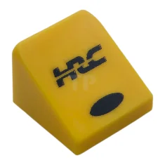 LEGO Pendenza 30 1 x 1 x 2/3 con scritta "HRC"…