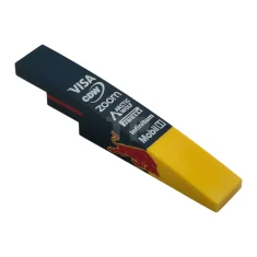 LEGO Pendenza, curvo 6 x 1 con loghi bianchi 'VISA', 'CDW',…