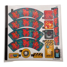 LEGO Autocollant pour l'ensemble 71492