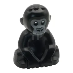 LEGO Gorilla, Baby with Dark Bluish Gray Face Pattern