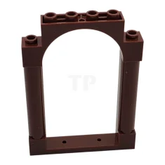 LEGO Frame 1 x 6 x 7 afgerond met pilaren