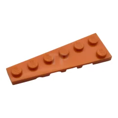 LEGO Plate 6 x 2 Wedge Left