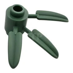 LEGO Plant Brick, Round 1 x 1 with 3 Bamboo Leaves