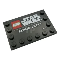 LEGO Tile, Modified 4 x 6 with Studs on Edges with…