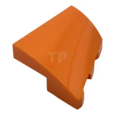 LEGO Pendiente 2 x 2 x 2/3 Cuña curvada - Izquierda