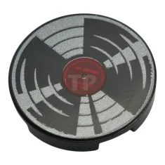 LEGO Tile 2 x 2 Round with Bottom O and Vinyl…