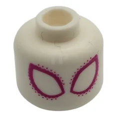 LEGO Head Minifig with Spider-Man Eyes Pattern
