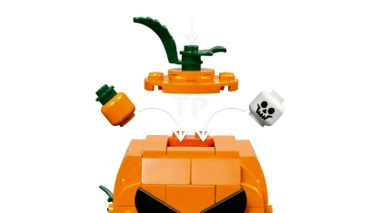 LEGO Griezelpompoentruck