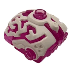 LEGO Minifigura, Cabeza, Cerebro Cibernético Extraterrestre Modificado con Patrón de Fisuras…