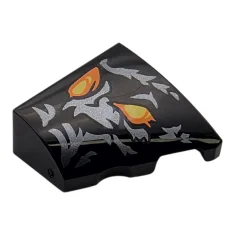 LEGO Wedge 2 x 2 x 2/3 Right with 2 Yellow…