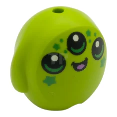 LEGO Minifigure, Utensil Pillow Plush Toy with Alien Face with 3…