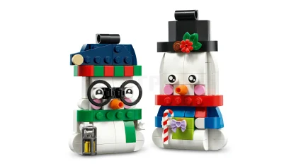 LEGO Sneeuwpopornamenten