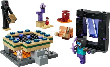 LEGO Reise durch Nether und Endportal