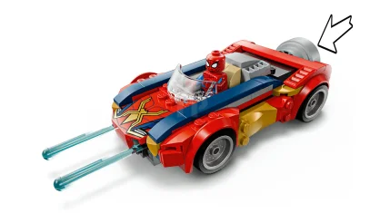 LEGO Spider-Man Auto vs. Venomized Wolverine