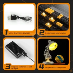 LEGO Light Kit for LEGO® 21357 Disney Pixar Luxo Jr.