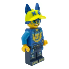 LEGO Logan - Minifigure, sweat à capuche bleu