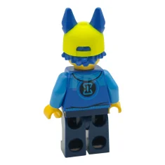 LEGO Logan - Minifigure, sweat à capuche bleu