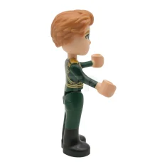 LEGO Fiyero - Mini bambola, uniforme verde scuro