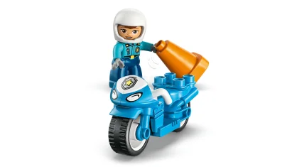 LEGO Blaues Polizeimotorrad