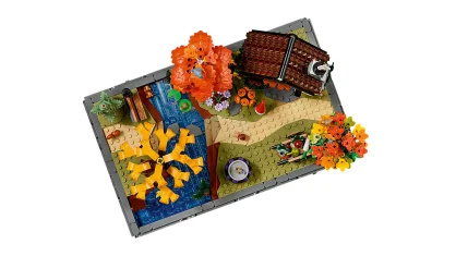 LEGO Herbstlicher Landhausgarten