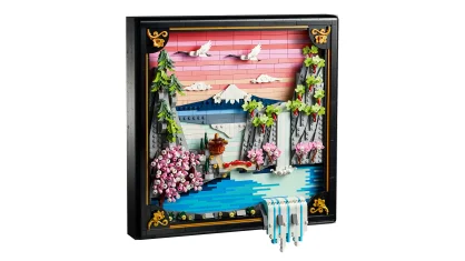 LEGO Paesaggio giapponese con ciliegi fioriti