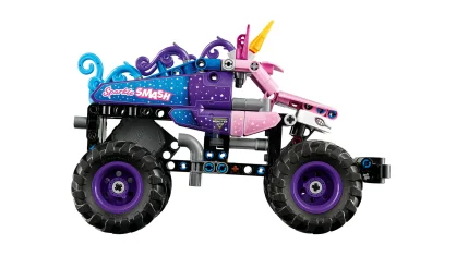 LEGO Monster Jam™ Sparkle Smash™ mit Rückziehmotor