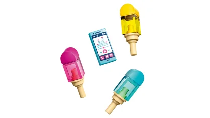 LEGO Eis- und Luftballonstand