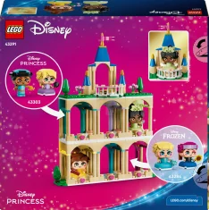 LEGO Die Mini-Prinzessinnen Belle und Tiana mit ihrem Schloss
