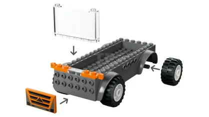 LEGO Motorradtransporter