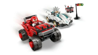 LEGO Auto di Silver vs. Monster Truck di Knuckles