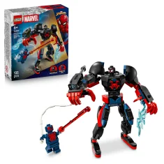 LEGO Miles Morales Mech vs. Spider-Man 2099