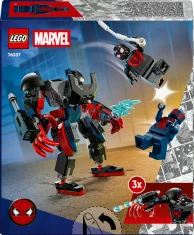 LEGO Miles Morales Mech vs. Spider-Man 2099
