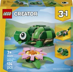 LEGO Schildpad met waterlelie
