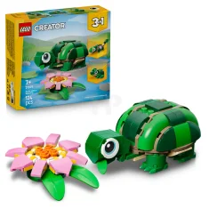 LEGO Schildpad met waterlelie