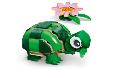 LEGO Schildpad met waterlelie