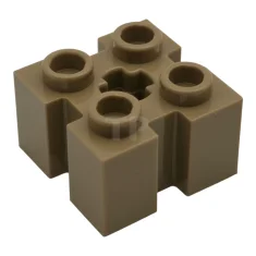 LEGO Ladrillo 2 x 2 con ranuras y agujero para eje