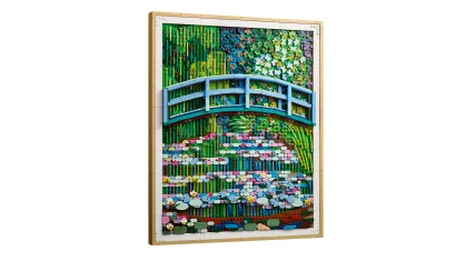 LEGO Claude Monet – Brug over een vijver met waterlelies