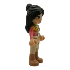 LEGO Friends Liann - Coral Patchwork Jacket, Tan Trousers with Medium…