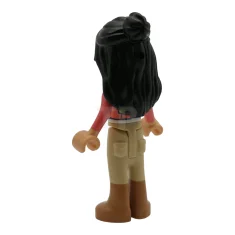 LEGO Friends Liann - Coral Patchwork Jacket, Tan Trousers with Medium…