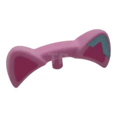 LEGO Friends Accessories Cat Ears with Bright Pink Auricles and Metallic…