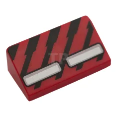 LEGO Pente 30 1 x 2 x 2/3 avec bandes diagonales…