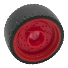 LEGO Wheel 24 x 12 with Pin Hole with Fixed Rubber…