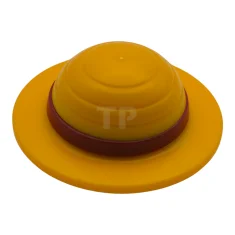 LEGO Minifigure, Hair Combo, chapeau avec cheveux, chapeau de paille avec…