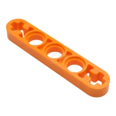 LEGO Technic, Liftarm 1 x 5 Thin with Axle Holes on…