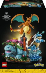 LEGO Venusaur, Charizard and Blastoise